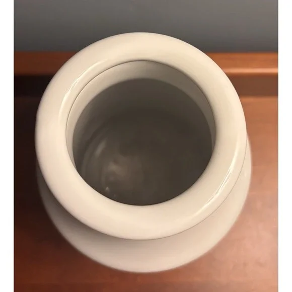 Vtg Porcelain Milk Bottle Lait Pur de la Ferme d'Arcy-en-Brie Paris Green Letter - Picture 2 of 6